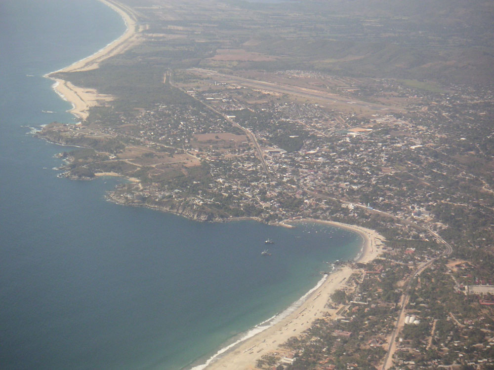 Ubicación de Puerto Escondido