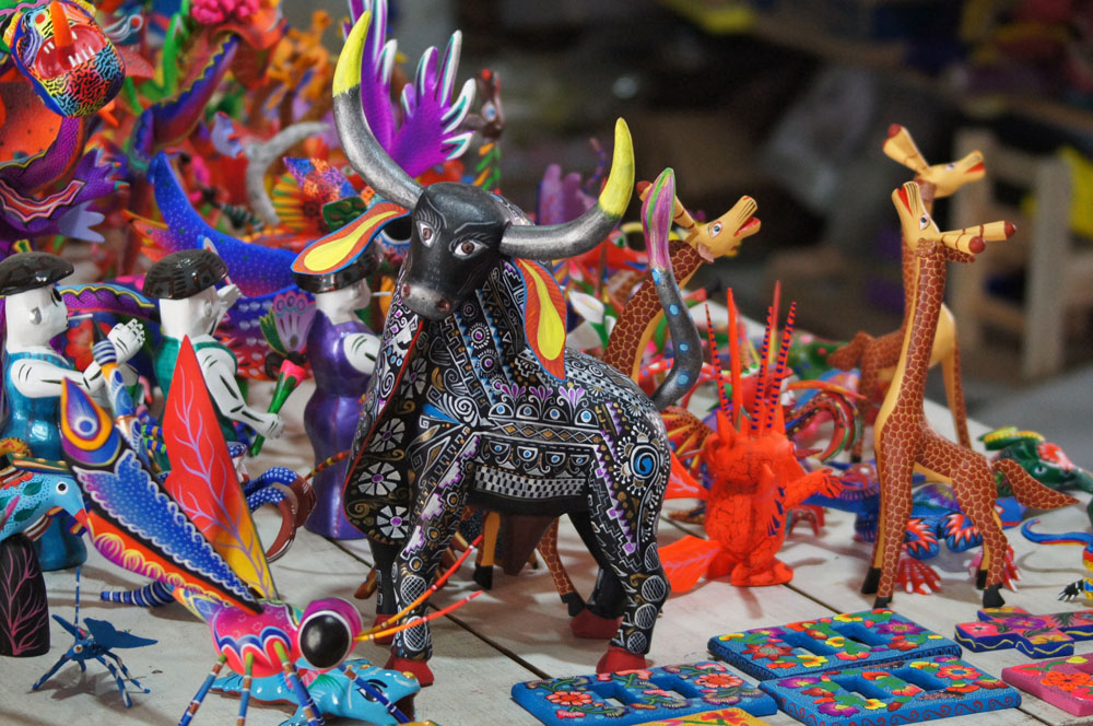 Los alebrijes de Arrazola Xoxocotlán