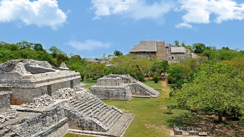 Sitio arqueológico de Ek'Balam en Yucatán