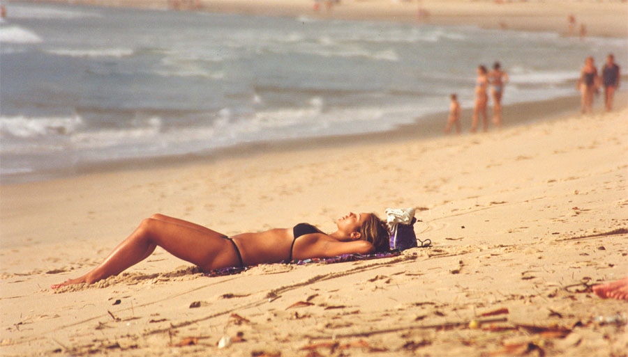 Para broncearse a las playas de México