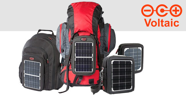 Mochilas Voltaic: carga tus gadgets donde estés, con energía solar