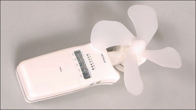 Generador eólico portátil para bicicletas puede cargar móviles