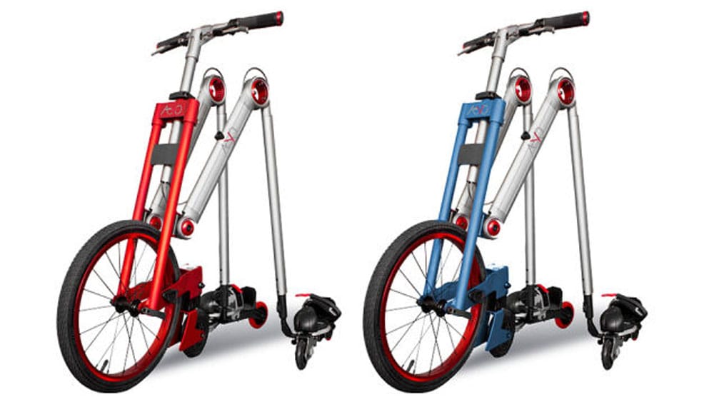 Aeyo, el extraño híbrido entre patinete, bicicleta y patines