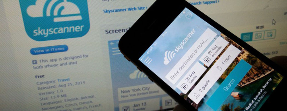 Skyscanner lanza una nueva app para la búsqueda de hoteles 1 Skyscanner lanza una nueva app para la búsqueda de hoteles