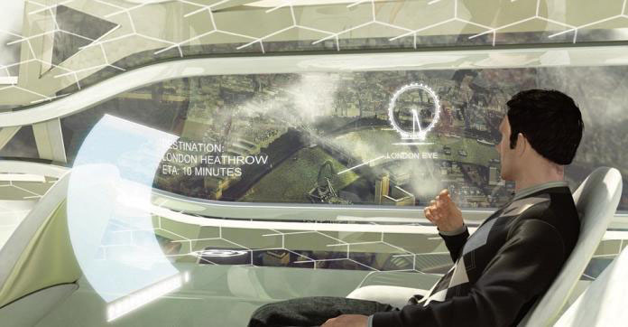 Los aviones comerciales tendrán ventanas interactivas 1 Los aviones comerciales tendrán ventanas interactivas