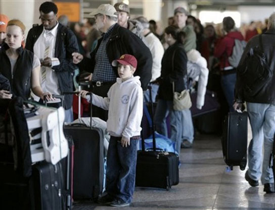 Cómo vestirse en el avión