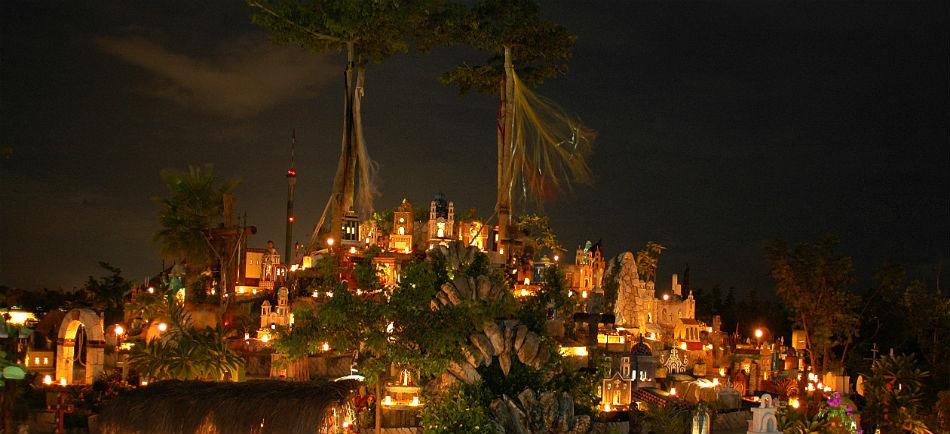 Xcaret: encuentro de vivos y muertos