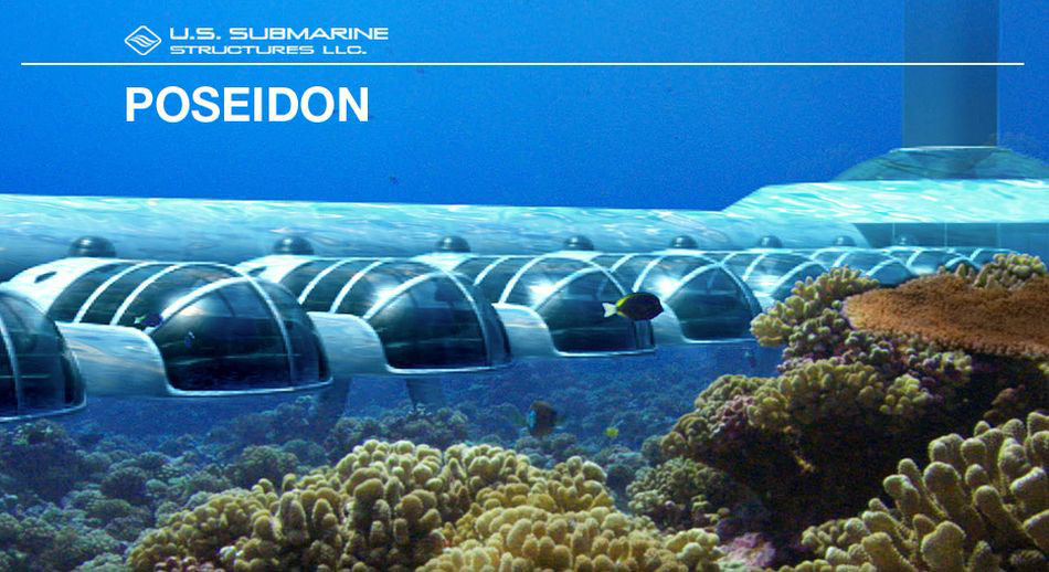 El resort submarino Poseidon podría llegar en 2017