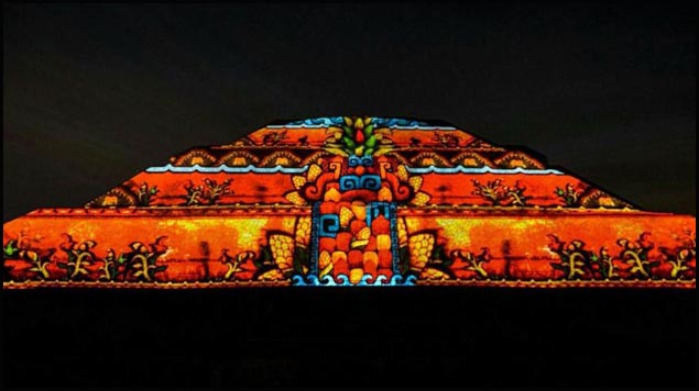 Experiencia nocturna en Teotihuacán