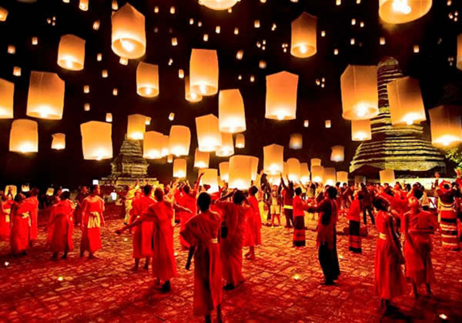 Festival de los Farolillos de Tailandia