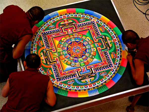 Slow travel, mandalas de arena budistas 1 Slow travel