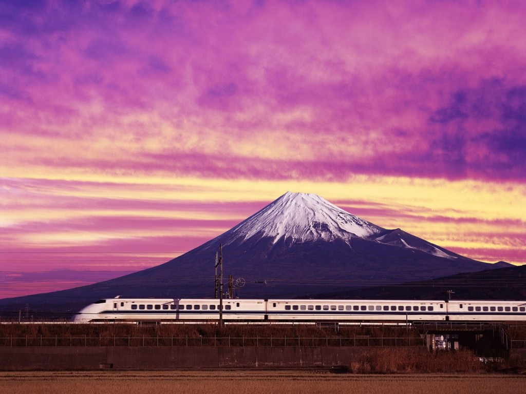El formidable tren bala de Japón