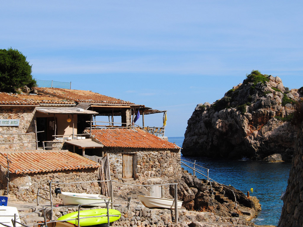 Deia la sierra de Tramontana Mallorca